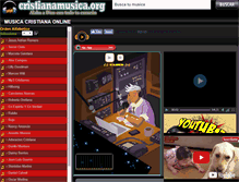 Tablet Screenshot of cristianamusica.org